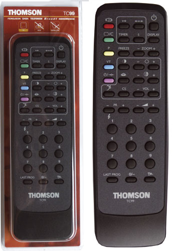 THOMSON TC99 TELECOMANDE D ORIGINE THOMSON